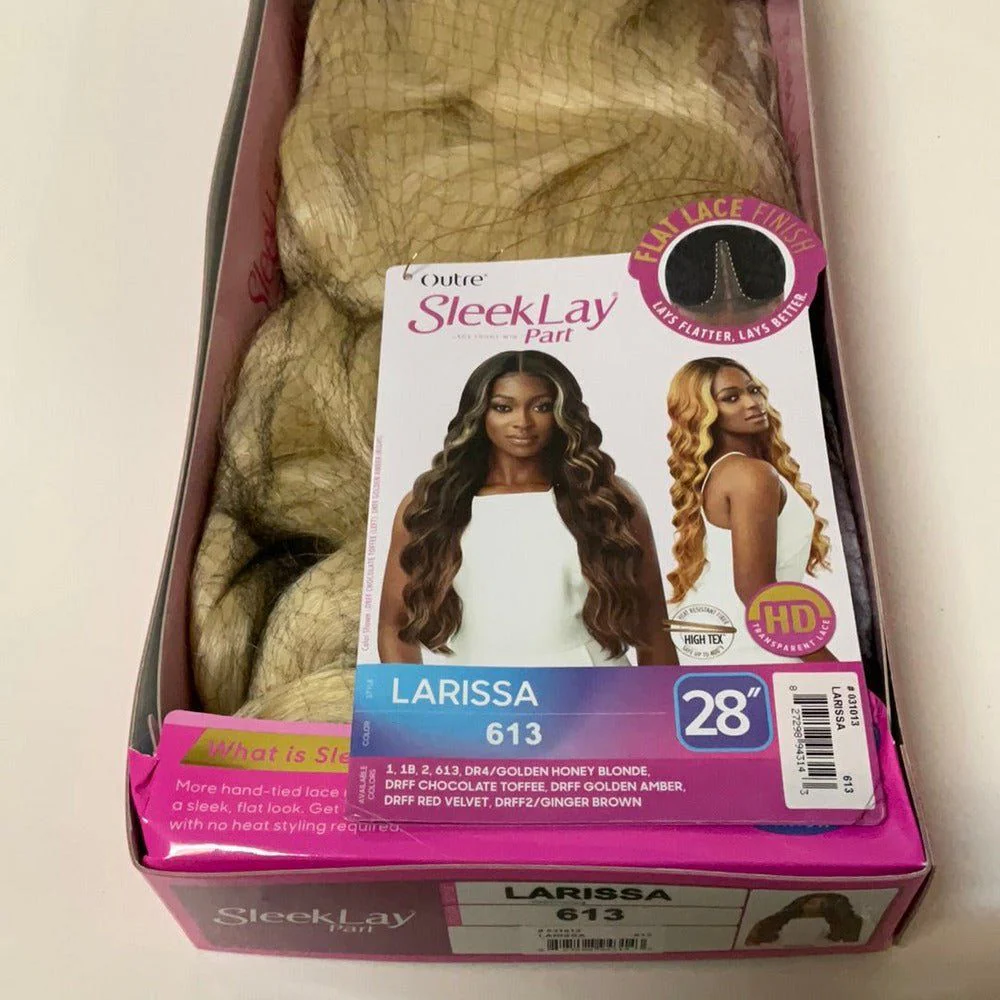 Outre Sleeklay Part Deep-C Synthetic HD Lace Front Wig - Larissa - Image 11
