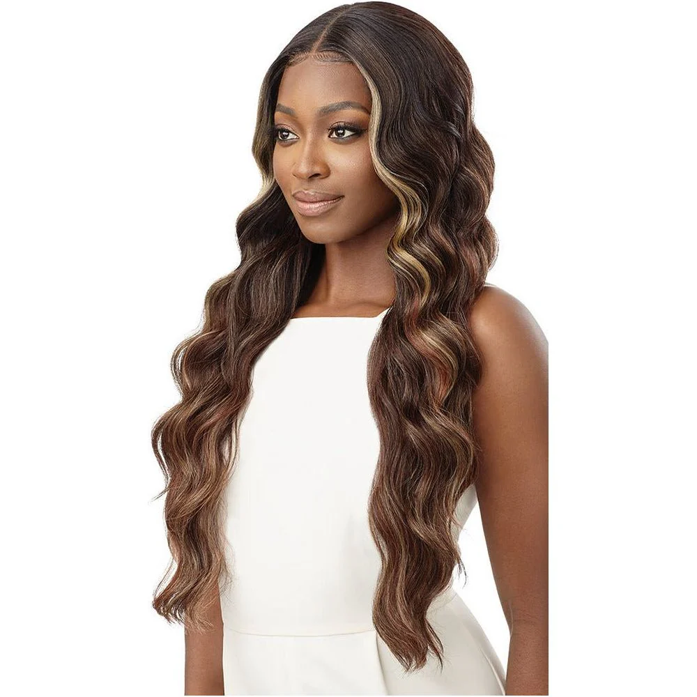 Outre Sleeklay Part Deep-C Synthetic HD Lace Front Wig - Larissa - Image 4