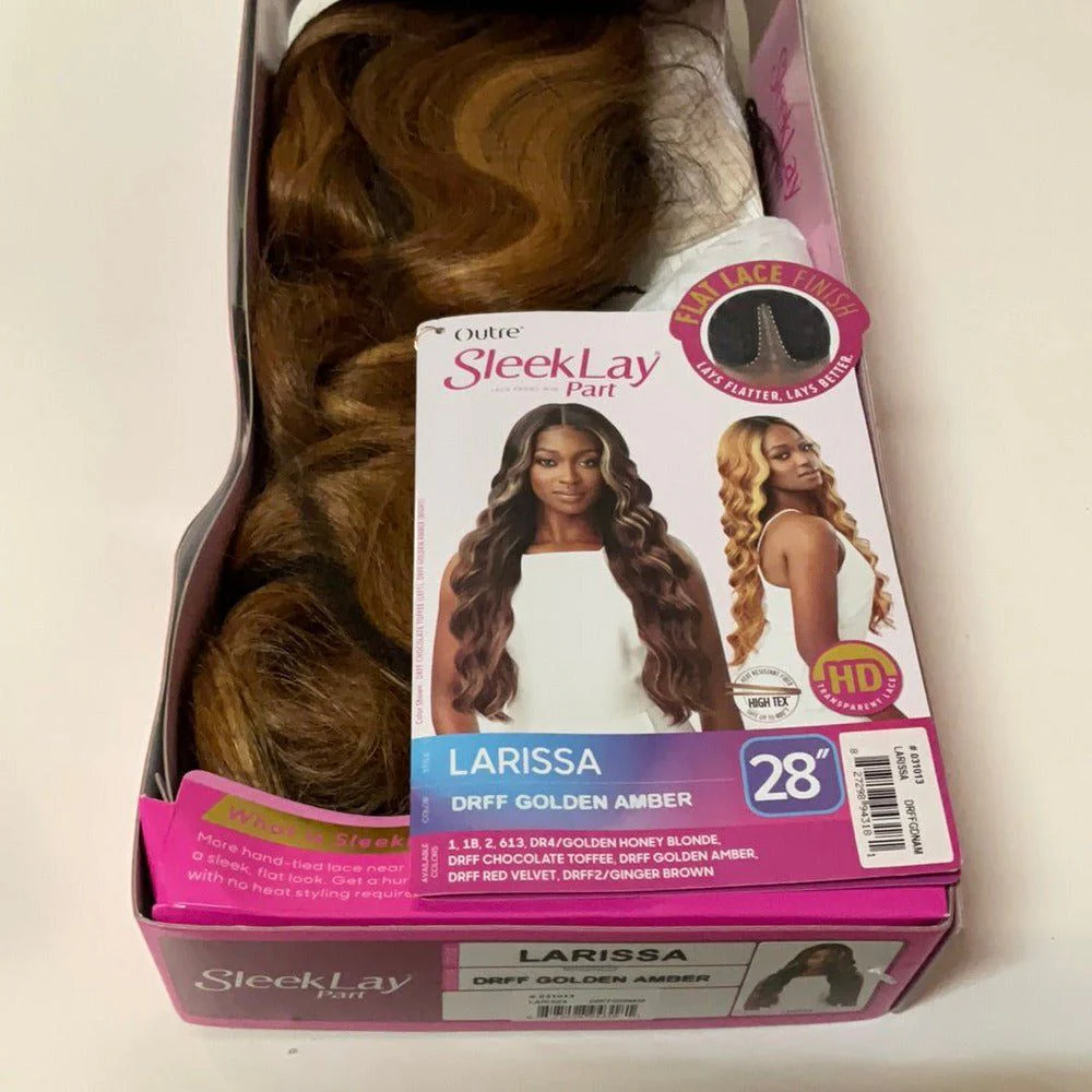 Outre Sleeklay Part Deep-C Synthetic HD Lace Front Wig - Larissa - Image 7