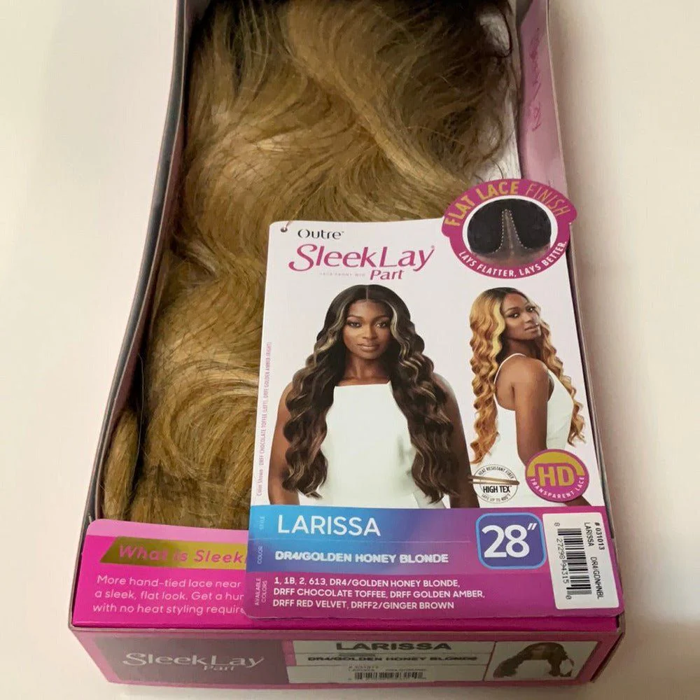 Outre Sleeklay Part Deep-C Synthetic HD Lace Front Wig - Larissa - Image 9