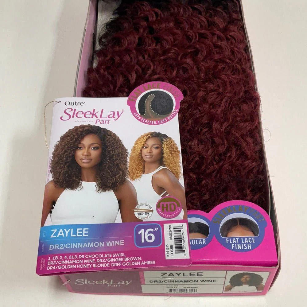 Outre Sleeklay Part HD Synthetic Lace Front Wig - Zaylee - Image 8