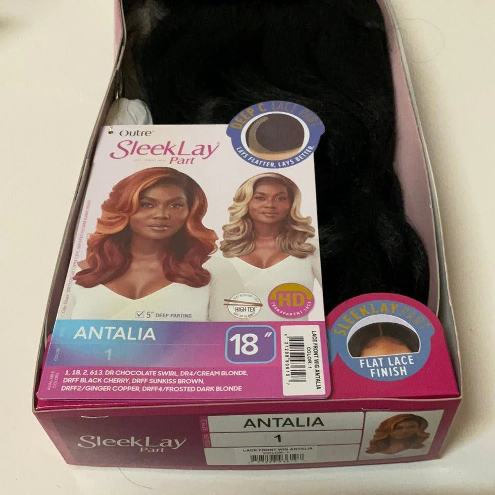 Outre SleekLay Part Synthetic Deep C Lace Wig - Antalia - Image 17