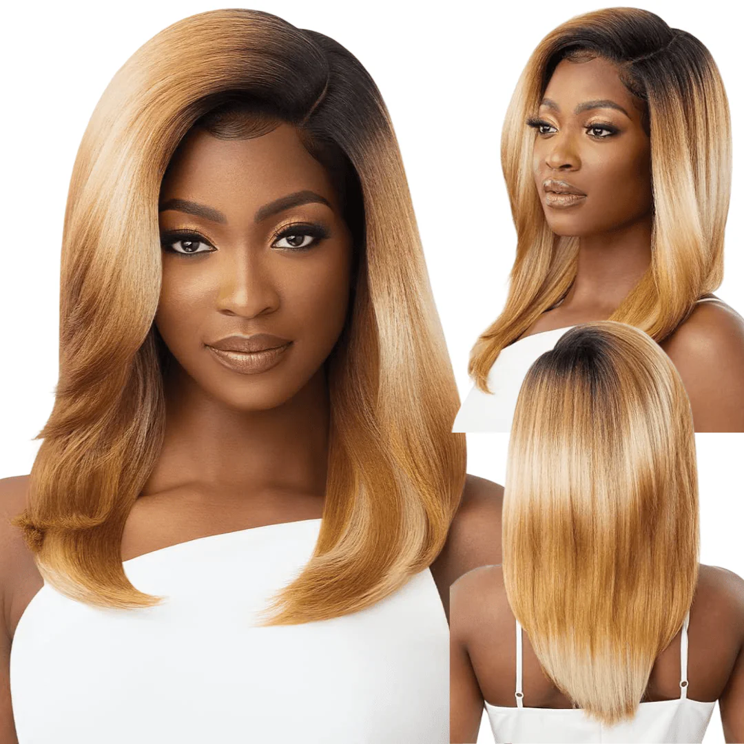 Outre SleekLay Part Synthetic Deep C Lace Wig - Vernisha