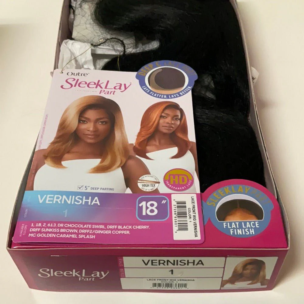Outre SleekLay Part Synthetic Deep C Lace Wig - Vernisha - Image 11