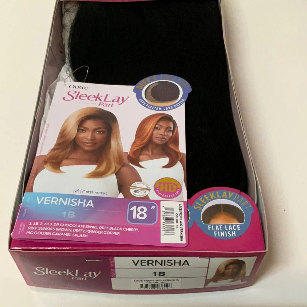 Outre SleekLay Part Synthetic Deep C Lace Wig - Vernisha - Image 8