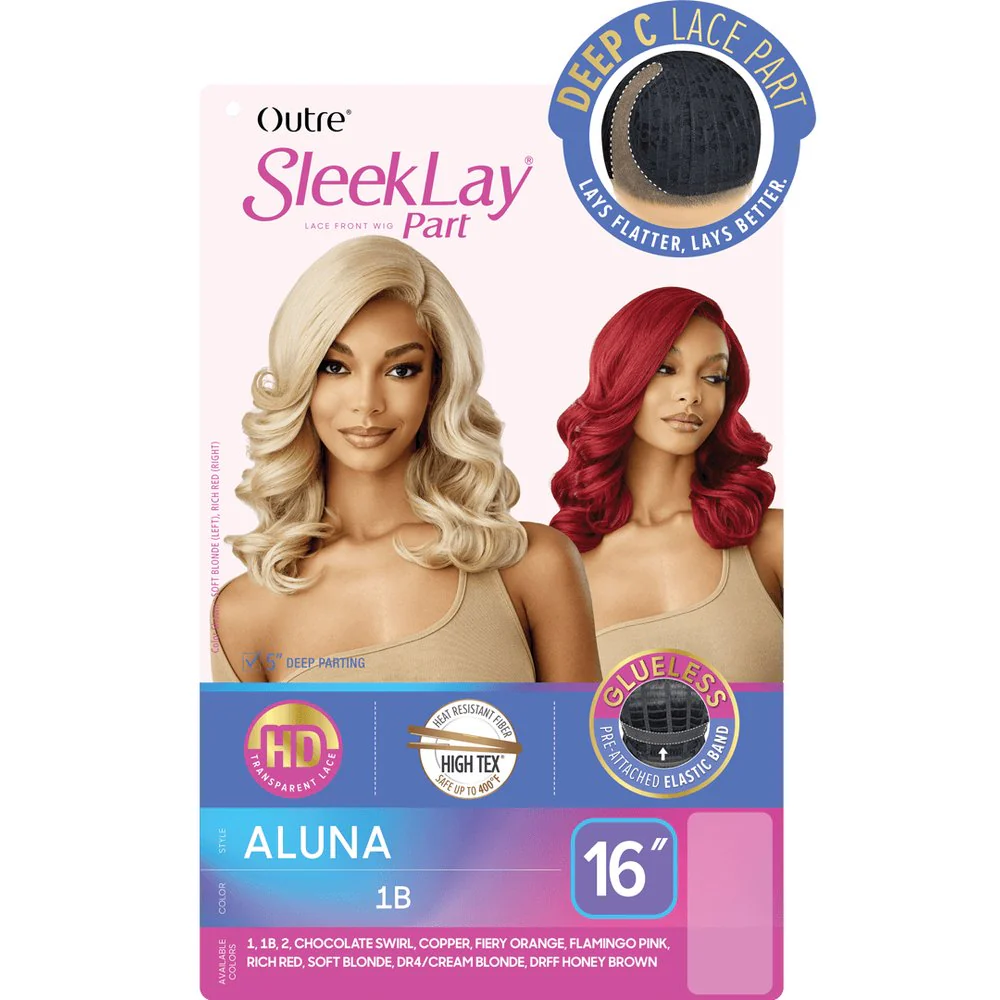 Outre SleekLay Part Synthetic HD Lace Front Wig - Aluna - Image 6