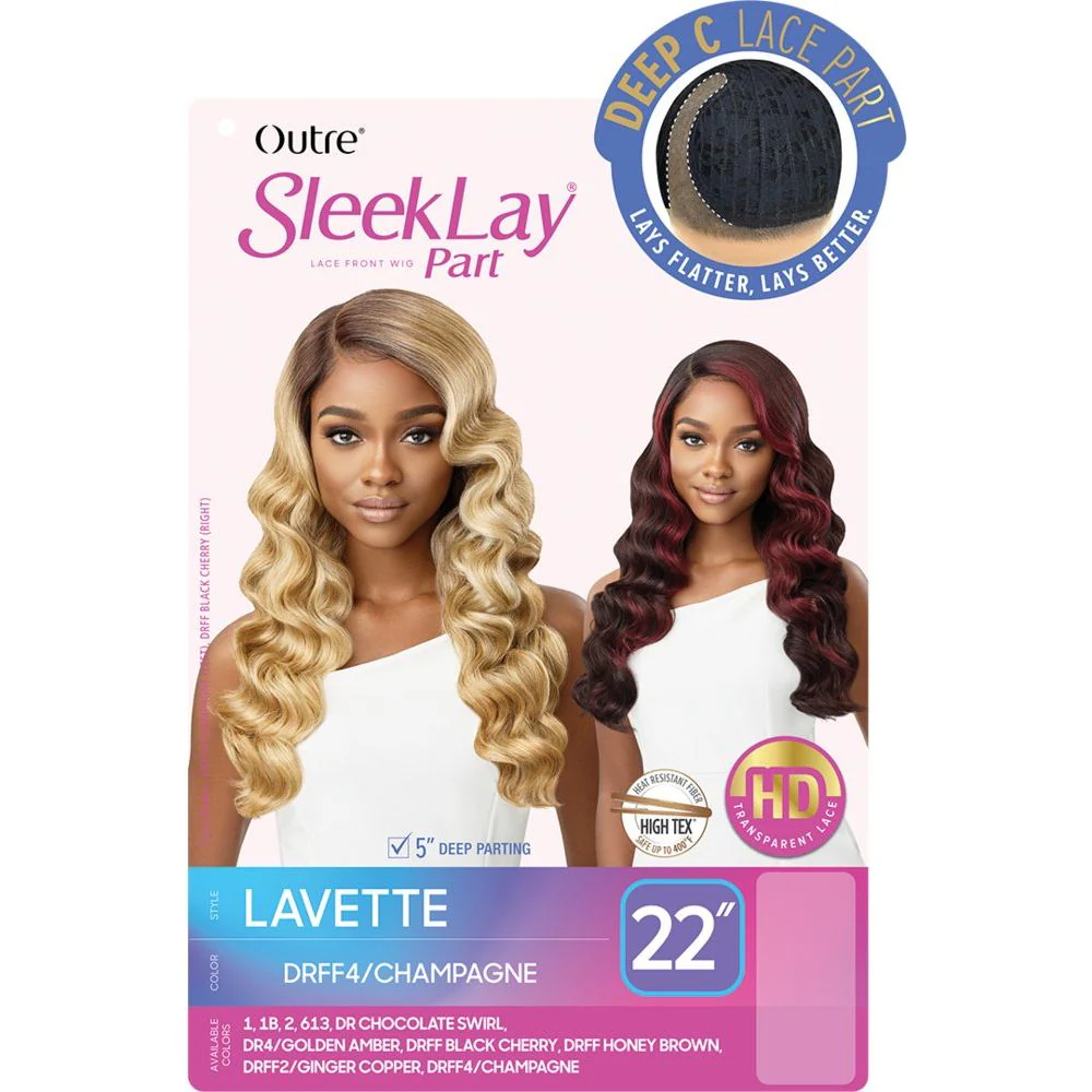 Outre SleekLay Part Synthetic Lace Front Wig - Lavette - Image 5