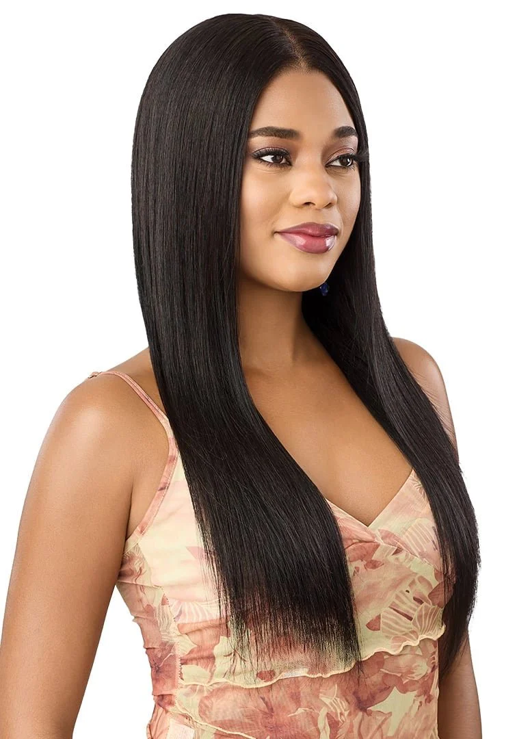 Outre Sugar Punch 13x5 Lace Frontal 100% Unprocessed Human Hair Wig - HH-Remy Straight 24” - Image 5