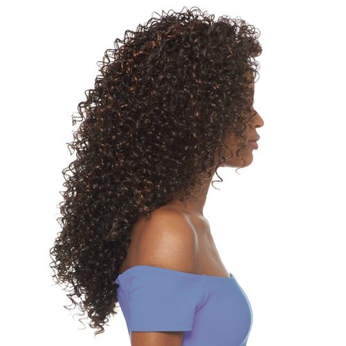 Outre Synthetic Hair Half Wig Quick Weave – Batik Dominican Curly - Image 4