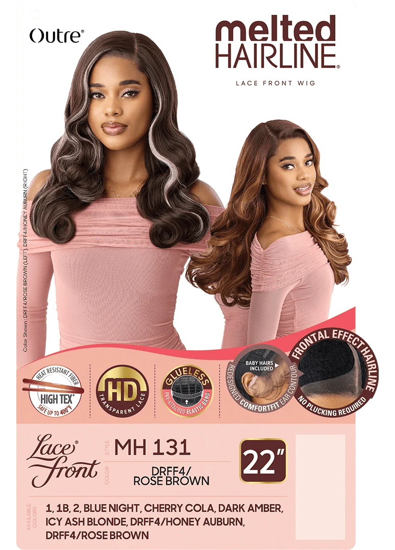 Outre Melted Hairline Synthetic HD Lace Front Wig - MH 131 - Image 4