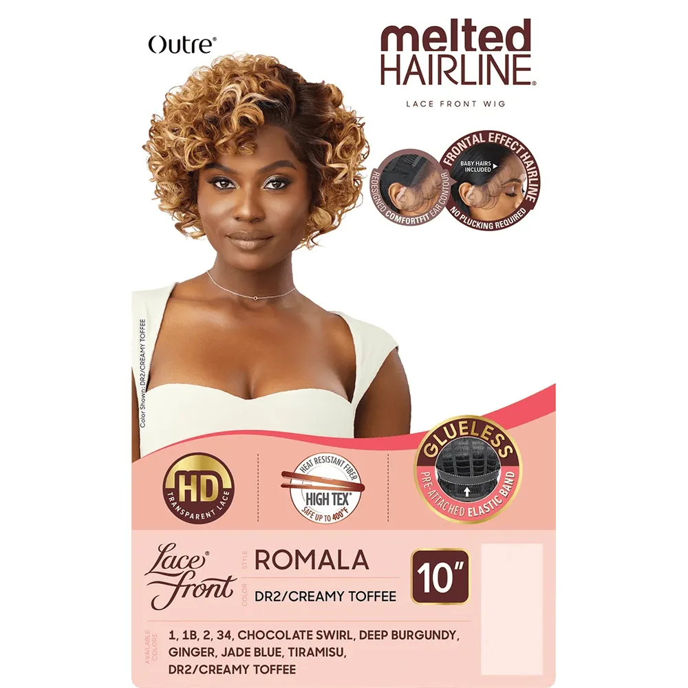Outre Melted Hairline Synthetic HD Lace Front Wig - Romala - Image 8