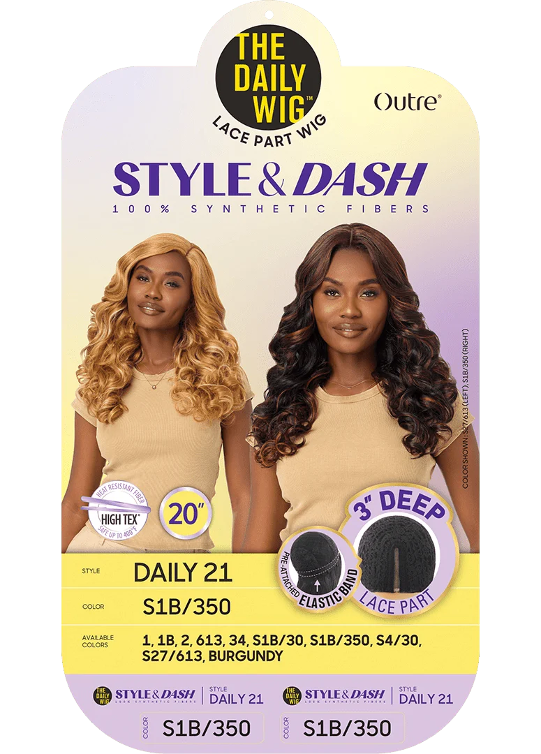 Outre The Daily Wig Synthetic Lace Part Wig - Daily 21 - Image 7