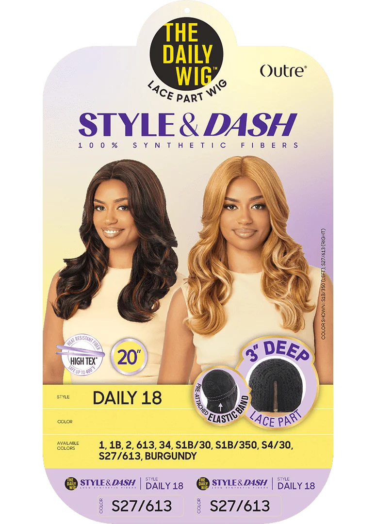 Outre The Daily Wig Synthetic Lace Part Wig - Daily 18 - Image 7