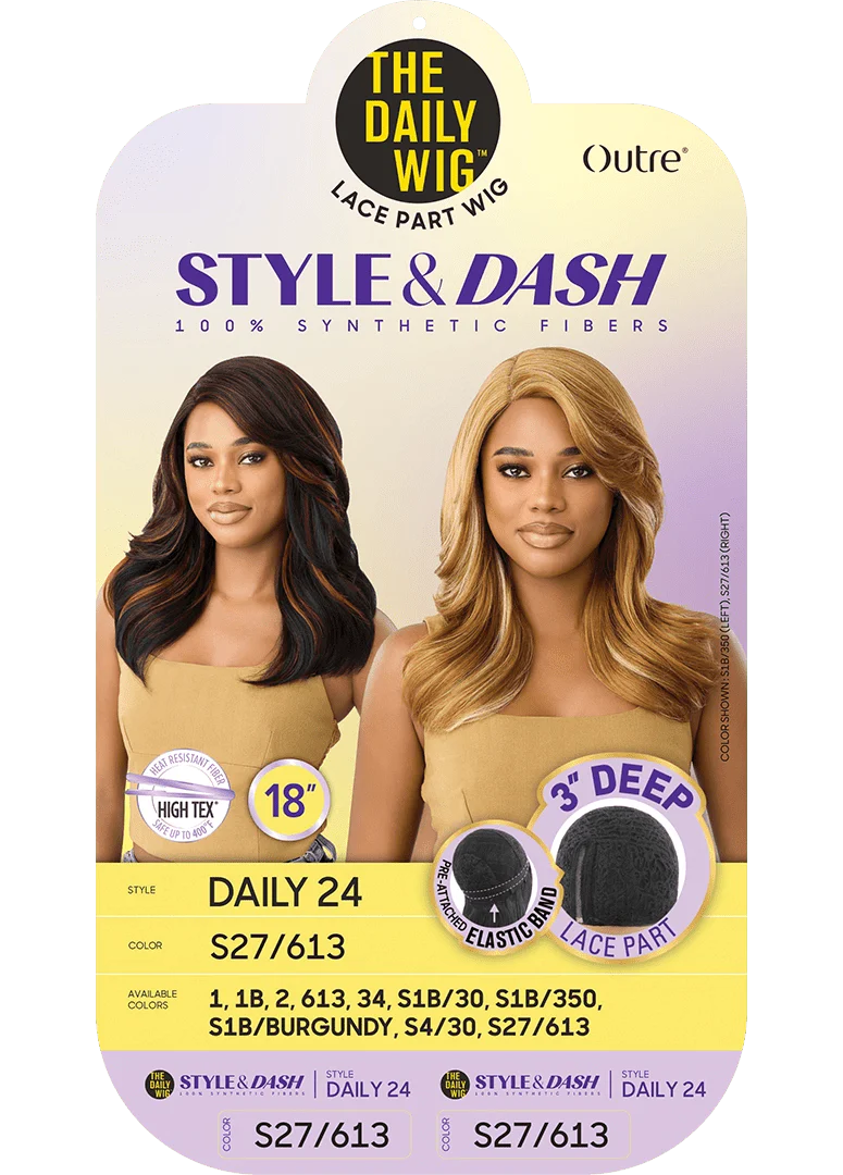 Outre The Daily Wig Synthetic Lace Part Wig – Daily 24 - Image 6