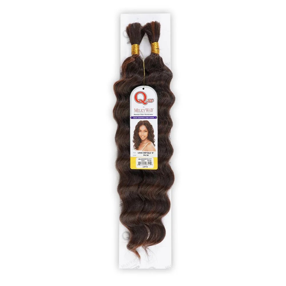 Shake N Go MilkyWay Que Human Hair Water Bulk - 18"
