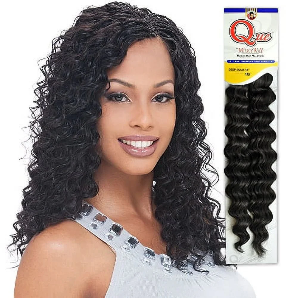 Shake N Go MilkyWay Que Human Hair Water Bulk - 18" - Image 2