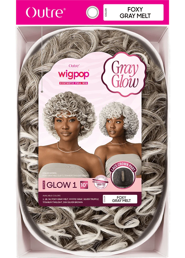 Outre Wigpop Color Play Synthetic Full Wig - Glow 1 - Image 7