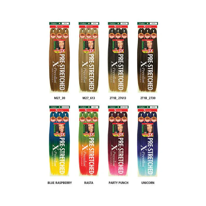 Outre X-Pression 3x Pre-Stretched Braiding Hair 52" - Image 8
