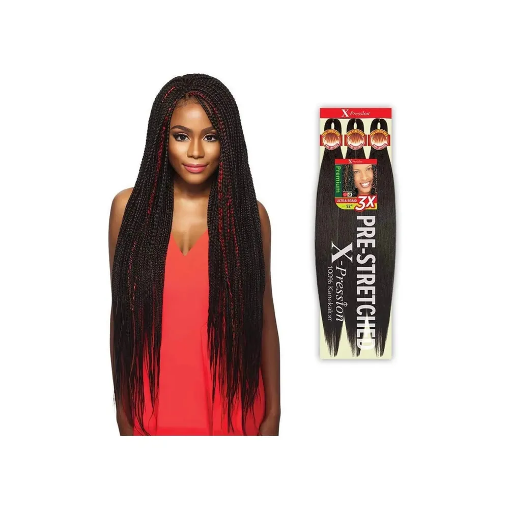 Outre X-Pression 3x Pre-Stretched Braiding Hair 52" - Image 9