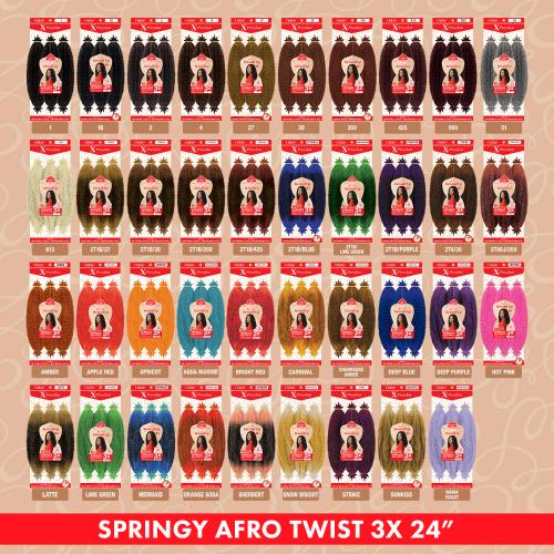 Outre X-Pression Twisted Up 3X Springy Afro Twist - 24" - Image 4