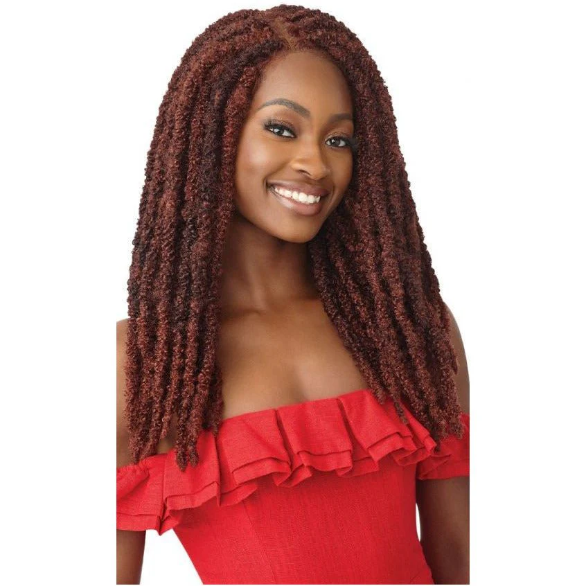 Outre X-Pression Twisted Up Synthetic 4x4 Lace Front Wig - Butterfly Locs 22" - Image 3