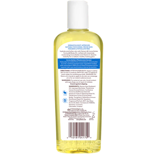 Palmer’s Cocoa Butter Body Oil – 8.5 oz - Image 2