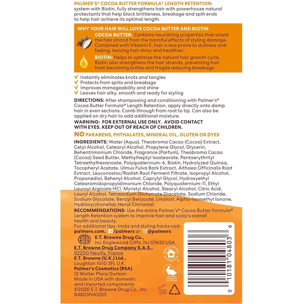 Palmer's Cocoa Butter Formula Leave-In Conditioner - Length Retention 8.5 oz - Image 5