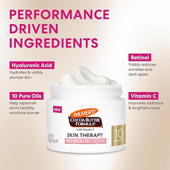 Palmer’s Cocoa Butter Skin Therapy Retinol Cream – 2.7oz - Image 2