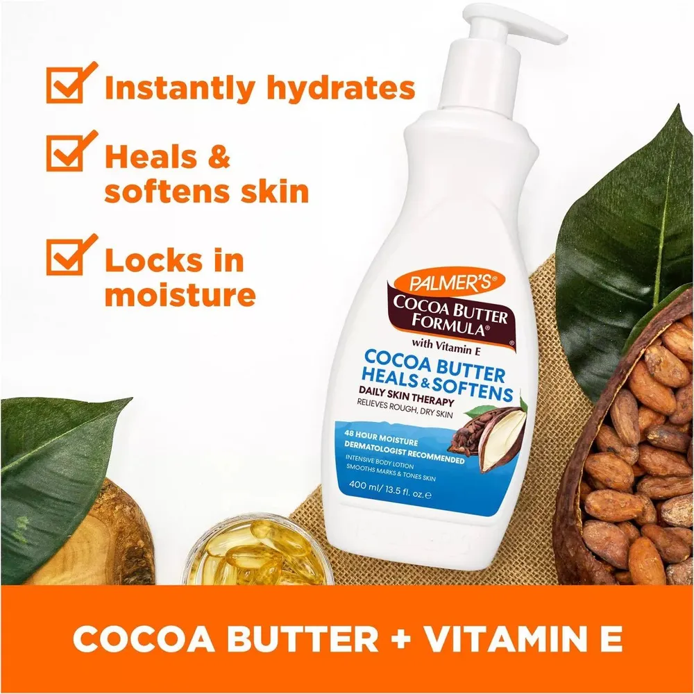 Palmer’s Cocoa & Shea Body Lotion – 13.5 fl oz - Image 3