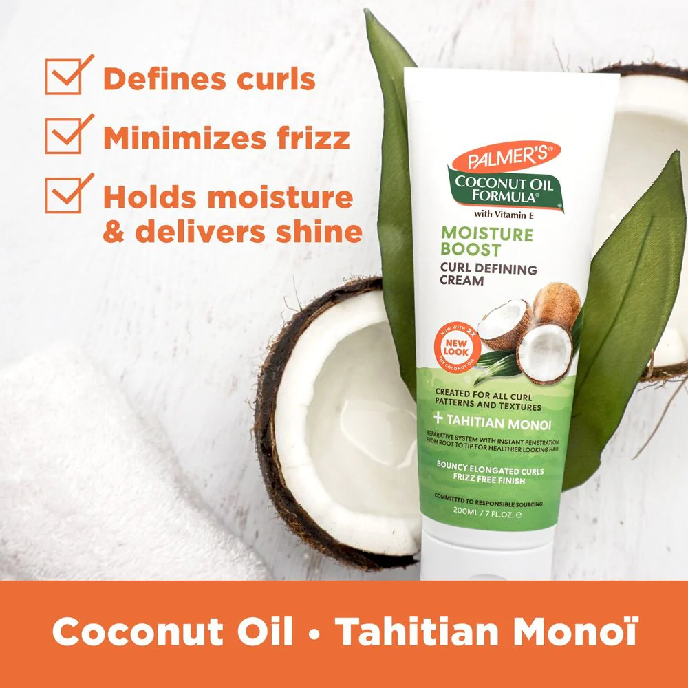 Palmer’s Coconut Oil Curl Cream & Defining Gel – 7oz - Image 5