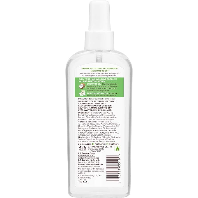 Palmer’s Strong Roots Spray – Coconut Oil - Image 3