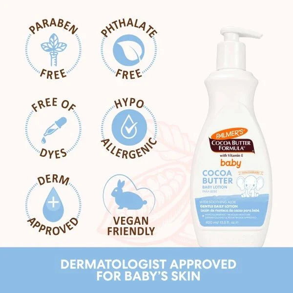Palmer's Baby Cocoa Butter Lotion Gentle Moisture - 13.5oz - Image 5