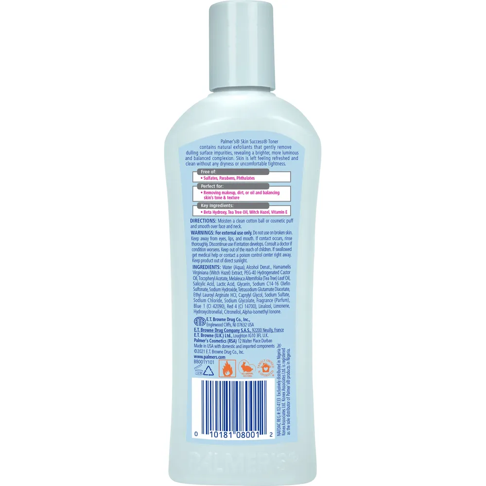 Palmer's Toner with Tea Tree Oil - 8.5oz - Image 2