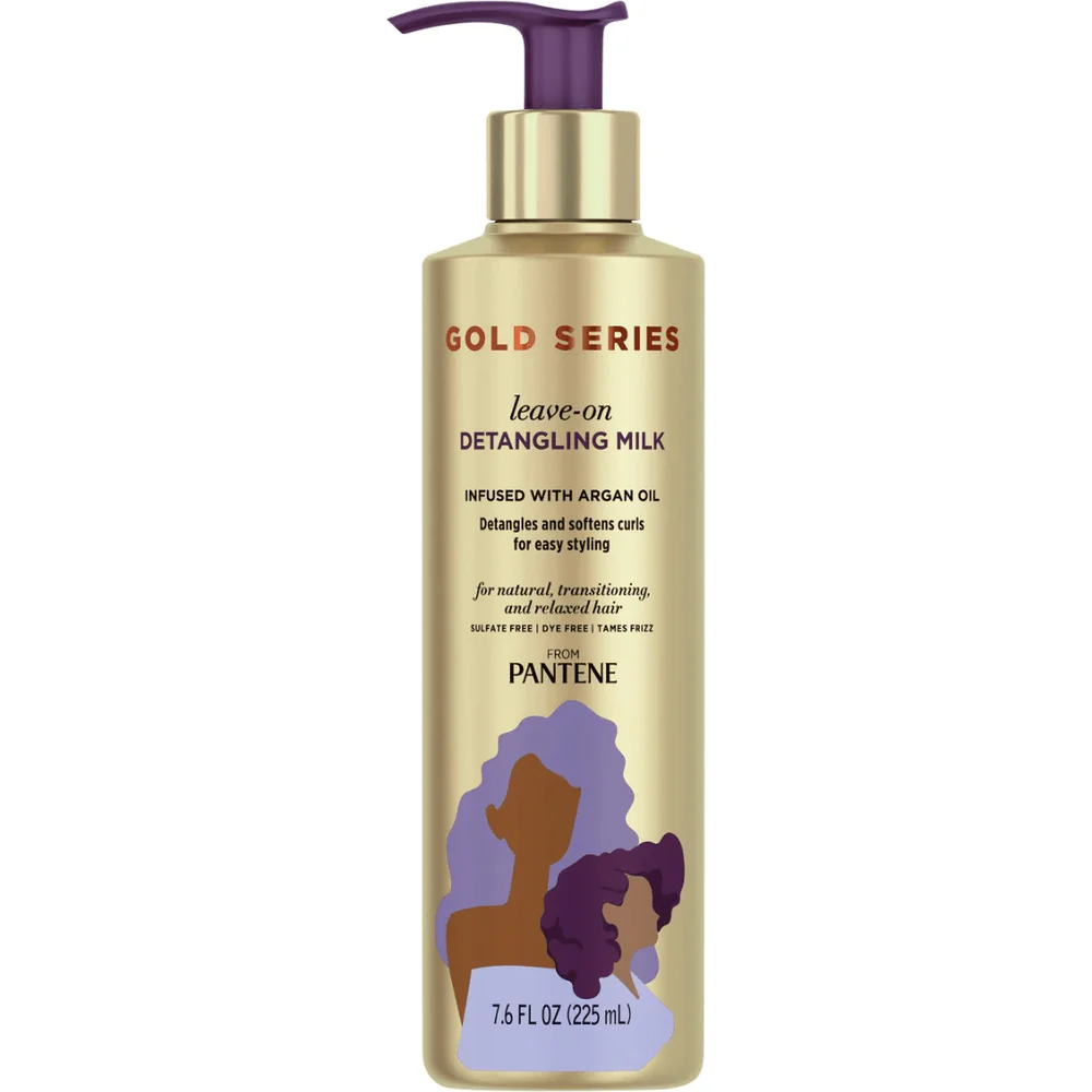 Pantene Gold Series Leave-On Detangling Milk – 7.6 oz