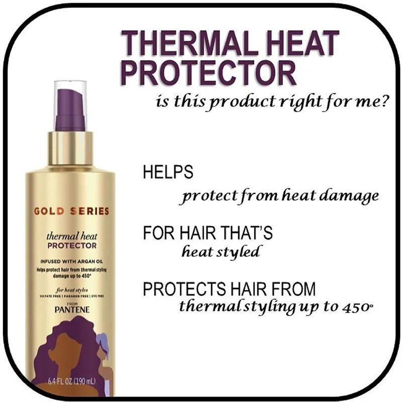 Pantene Gold Series Thermal Heat Protector - 6.4 oz - Image 2