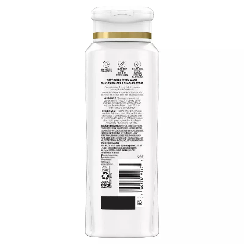 Pantene Pro-V Curl Perfection Shampoo - 12 fl oz - Image 2