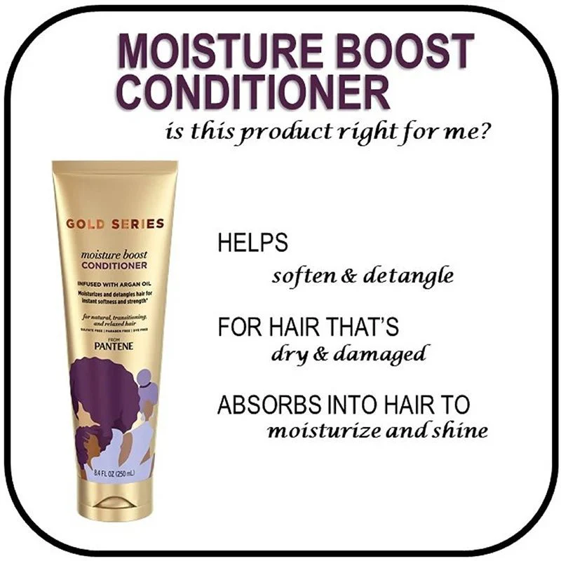 Pantene Pro-V Sulfate-Free Moisture Boost Conditioner - 8.4 fl oz - Image 2