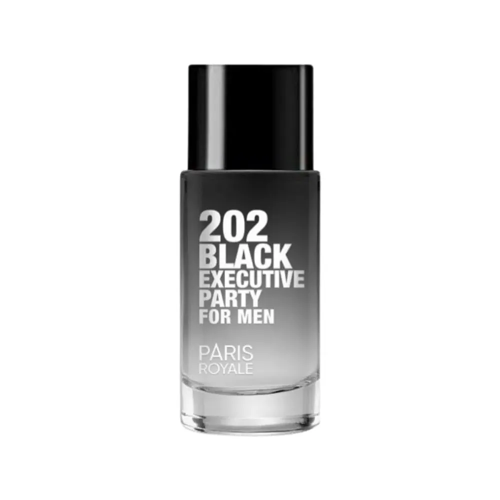 Paris Royale 202 Black Executive Eau de Parfum 3.4 oz - Image 2