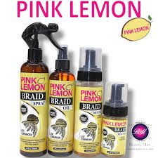 Pink Lemon Braid Spray – 10oz - Image 2