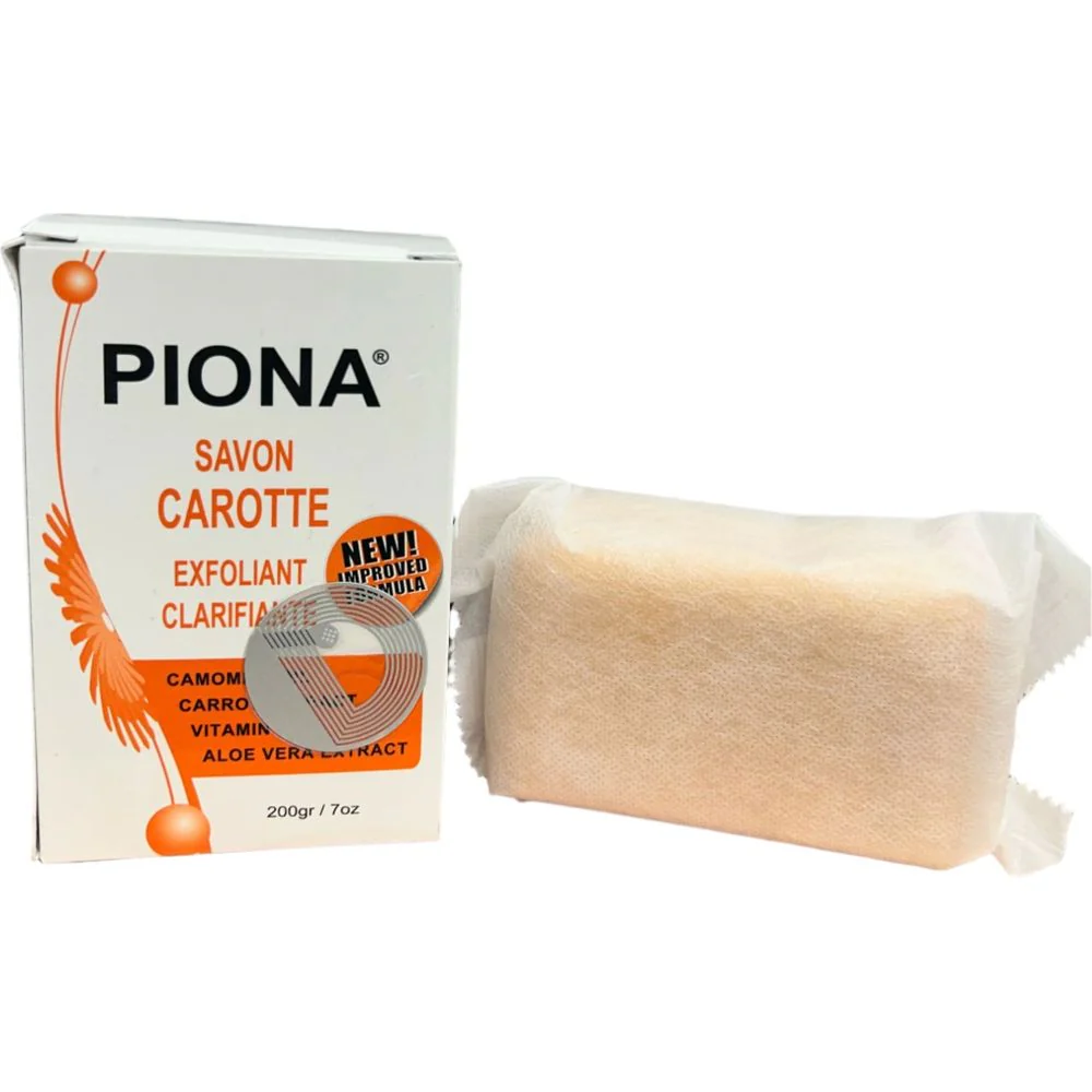 Piona Exfoliating Bar Soap 4 Variants – 200g - Image 5