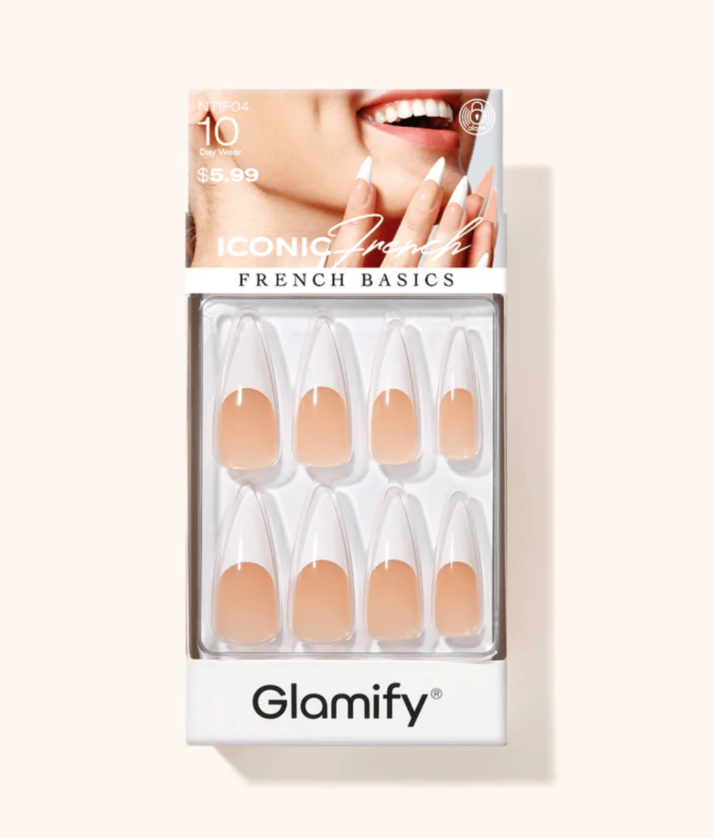 Poppy & Ivy Glamify Iconic French Press On Nails – Luxe Shapes - Image 10