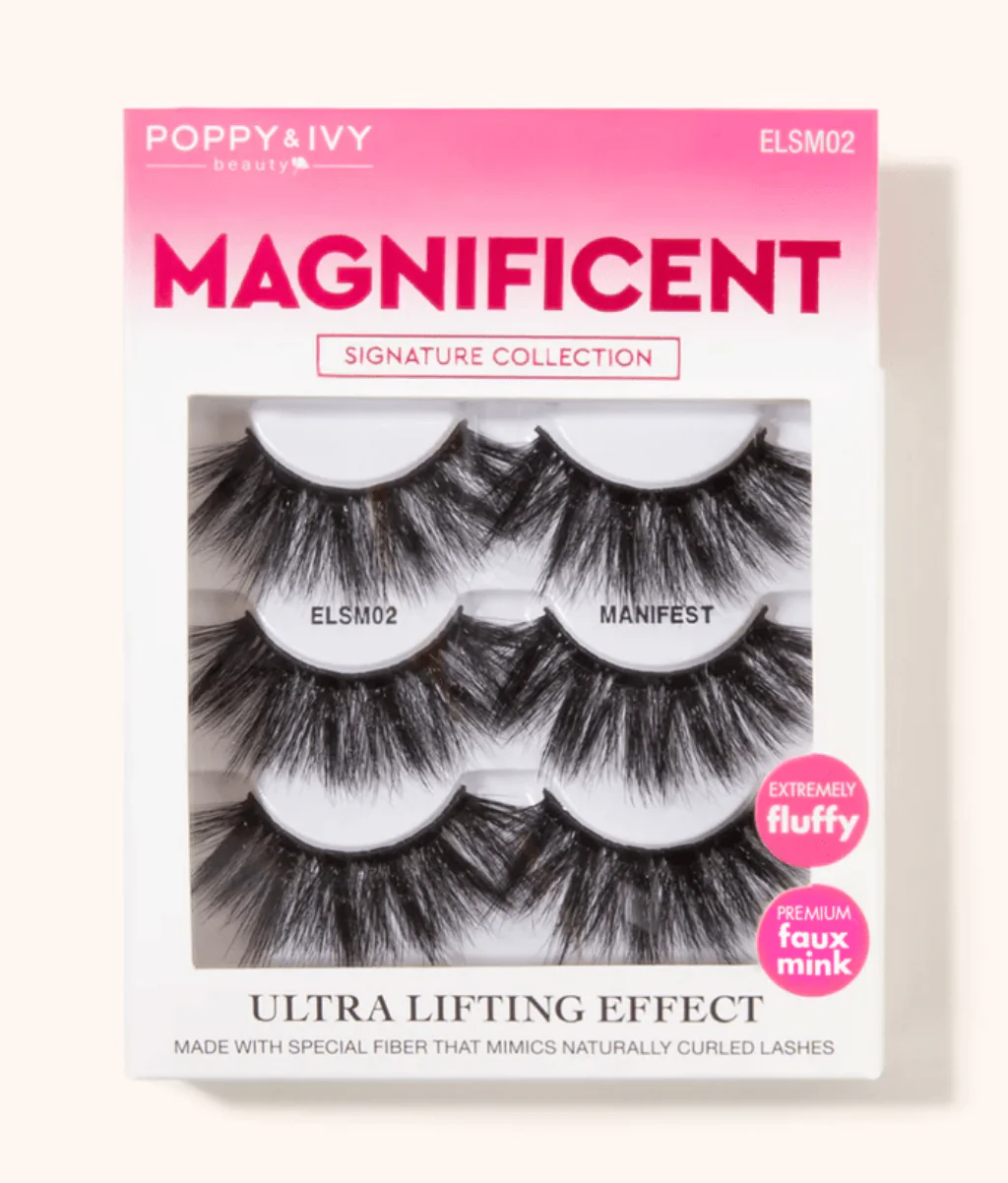 Poppy & Ivy Magnificent 10D Lash Multipack – 3 Pairs - Image 2