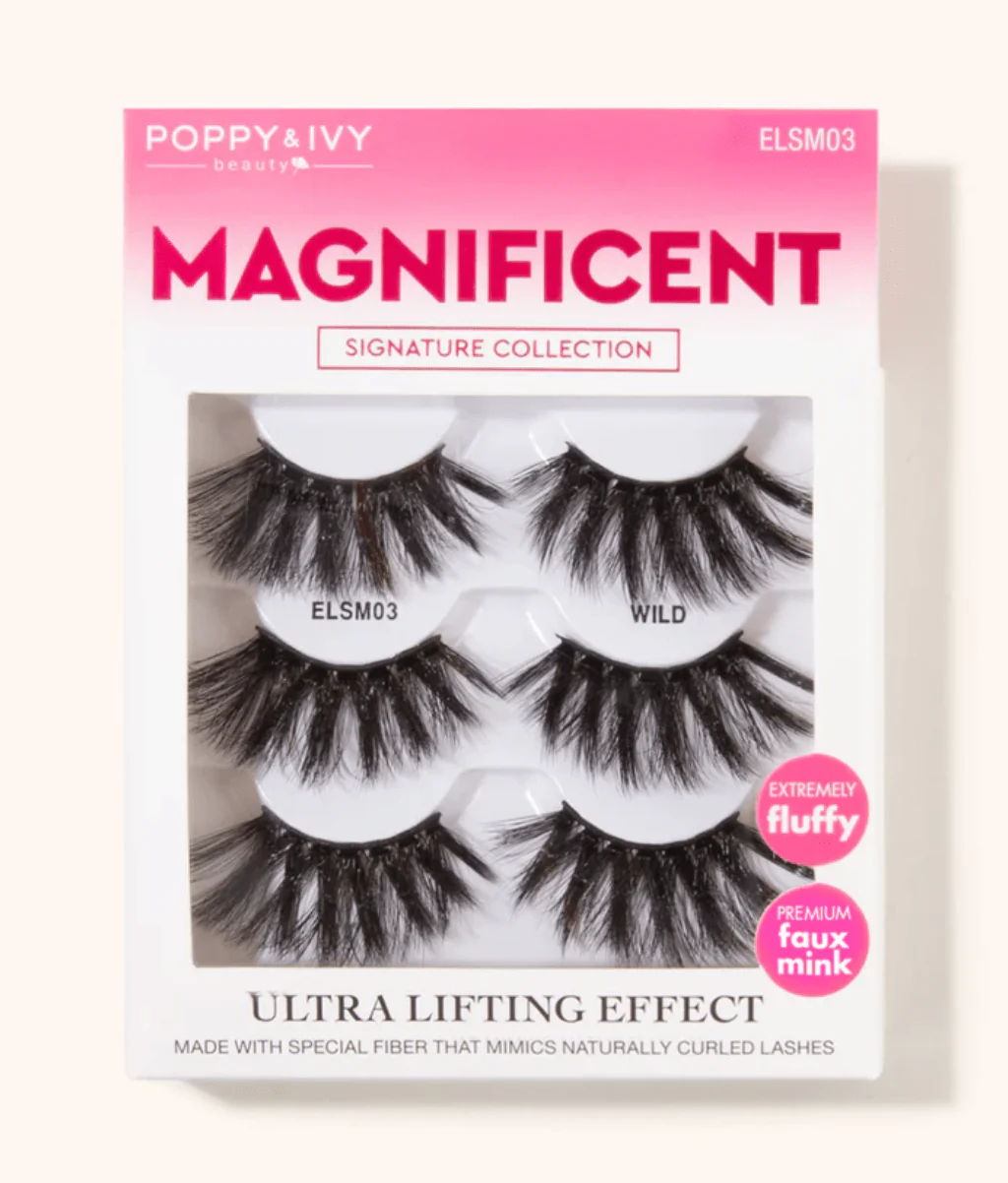 Poppy & Ivy Magnificent 10D Lash Multipack – 3 Pairs - Image 3