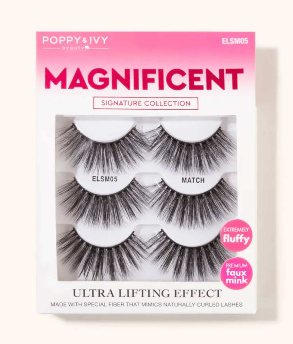 Poppy & Ivy Magnificent 10D Lash Multipack – 3 Pairs - Image 5
