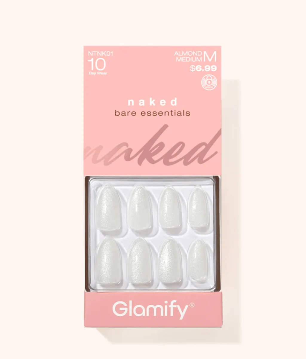 Poppy & Ivy Naked Press On Nails – Natural Nude