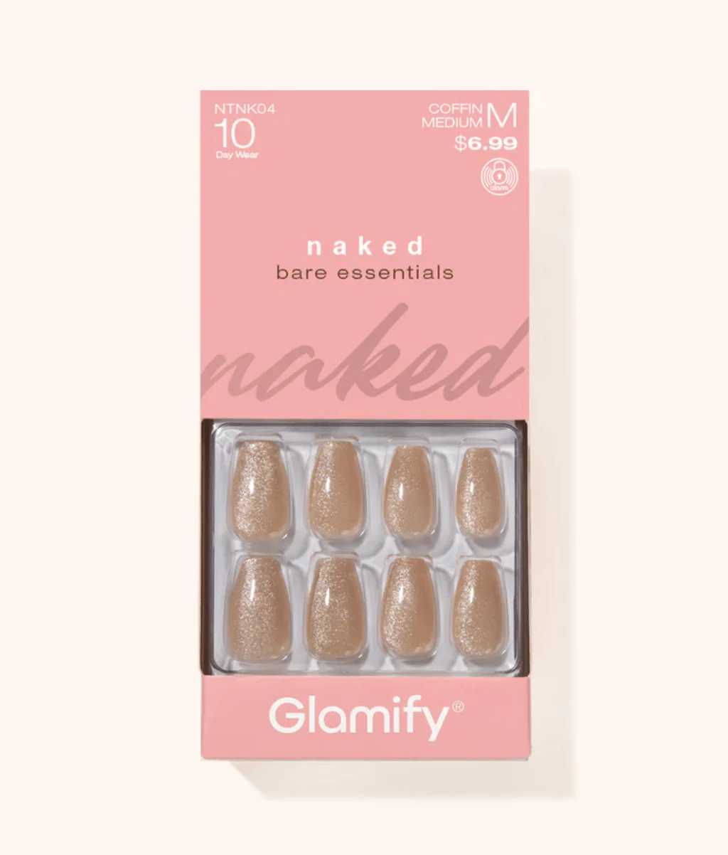 Poppy & Ivy Naked Press On Nails – Natural Nude - Image 10