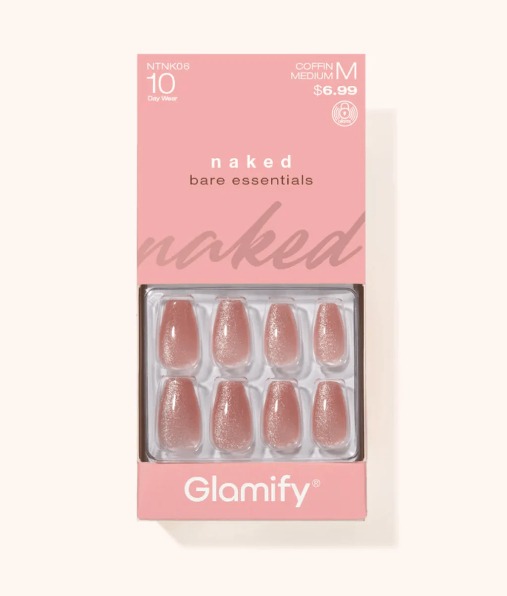 Poppy & Ivy Naked Press On Nails – Natural Nude - Image 15