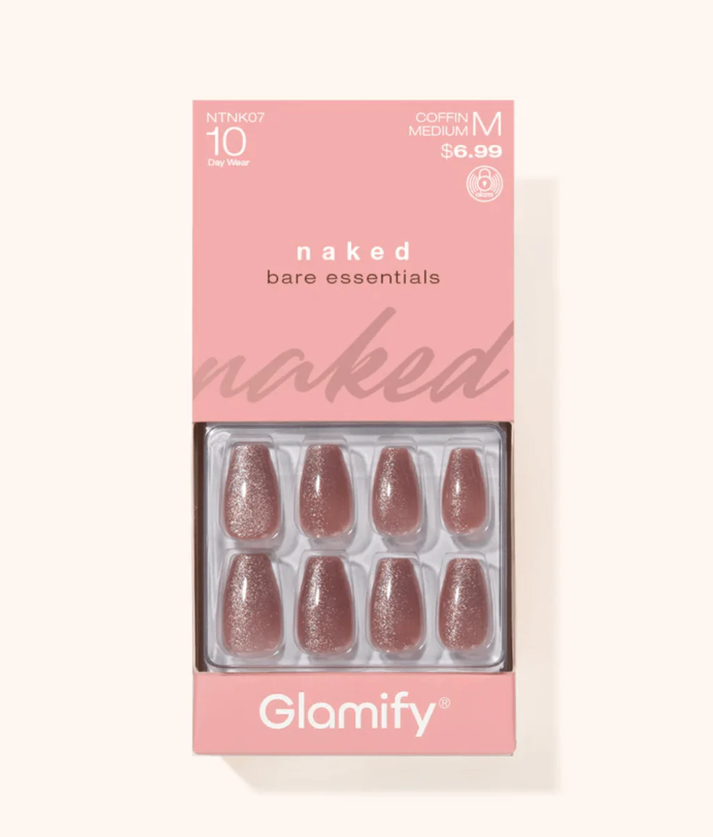 Poppy & Ivy Naked Press On Nails – Natural Nude - Image 18