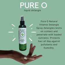 Pure O Leave-In Care – Detangler & Conditioner 8oz - Image 3