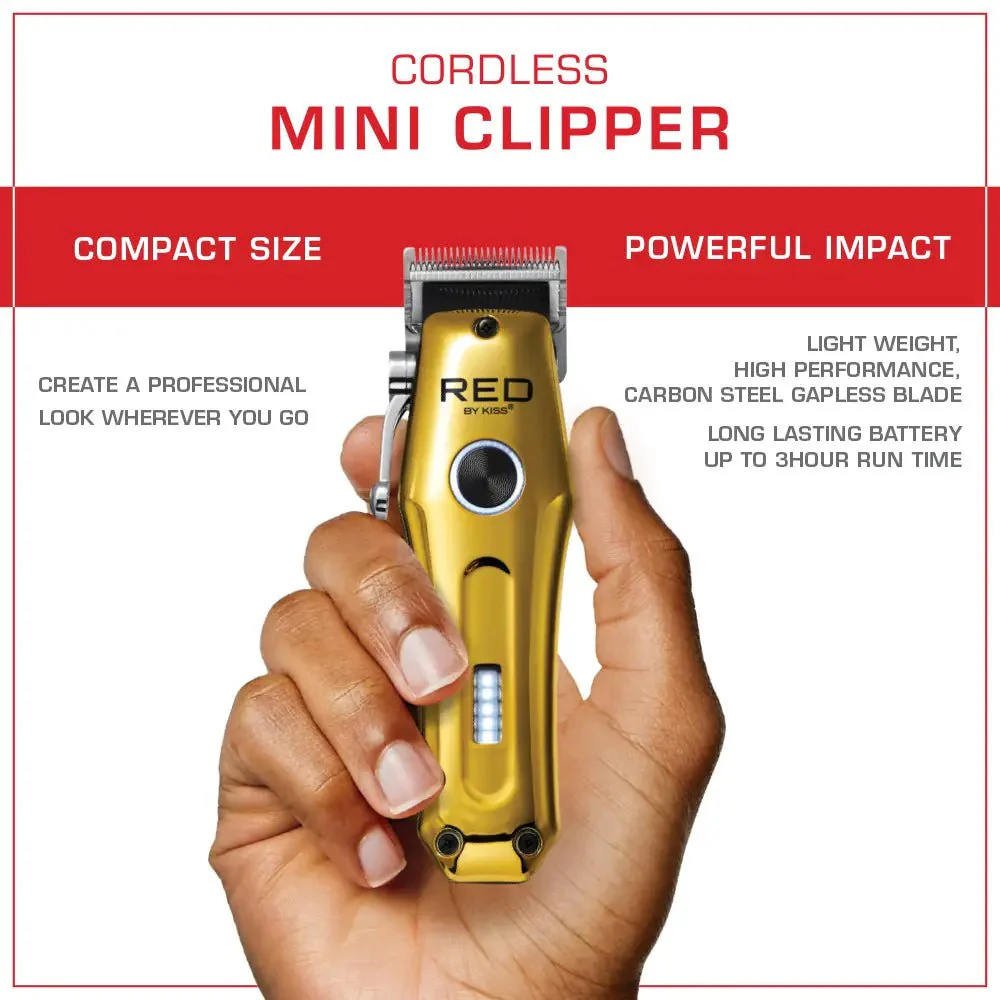 RED Cordless Mini Hair Clipper – CC10 - Image 2